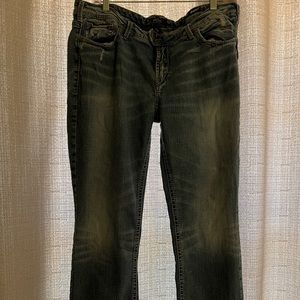 18w Silver Boot Cut Jeans